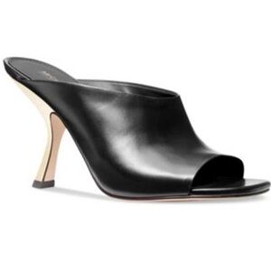 Michael Kors Women's Luna Mule Dress Sandals black size 9